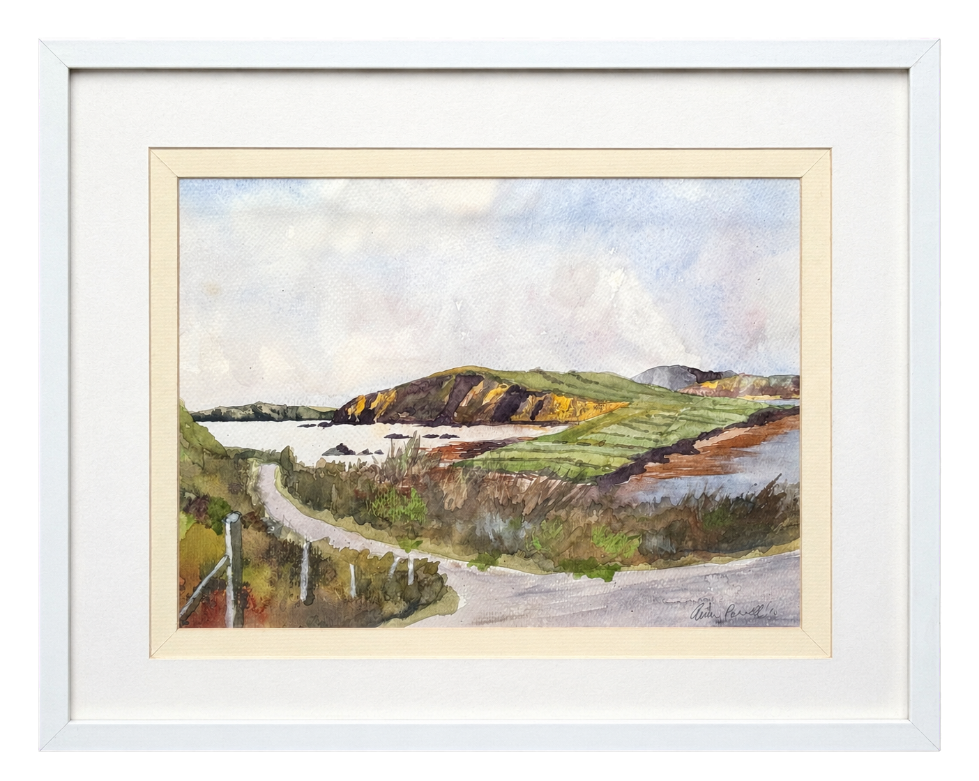 Winding Coastal Road